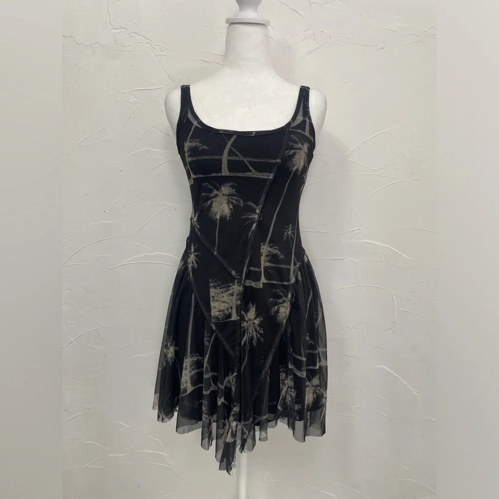 Urban Outfitters Sheer Mesh Mini Dress - Picture 4 of 15